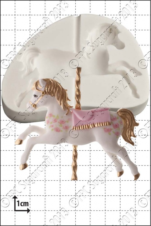'Carousel Horse' Silicone Mould